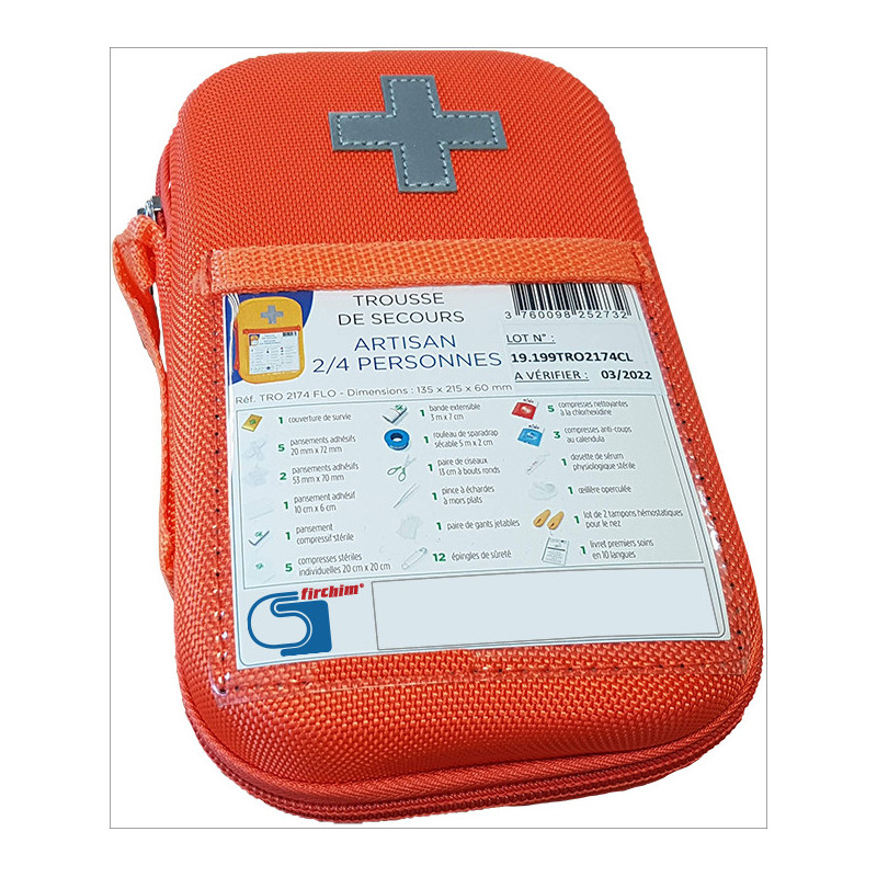 TROUSSE DE SECOURS 2/4 PERSONNES