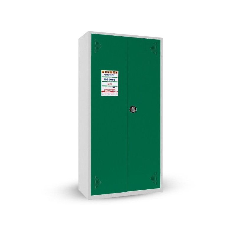 ARMOIRE VERTE 4 BACS DE RÉTENTION