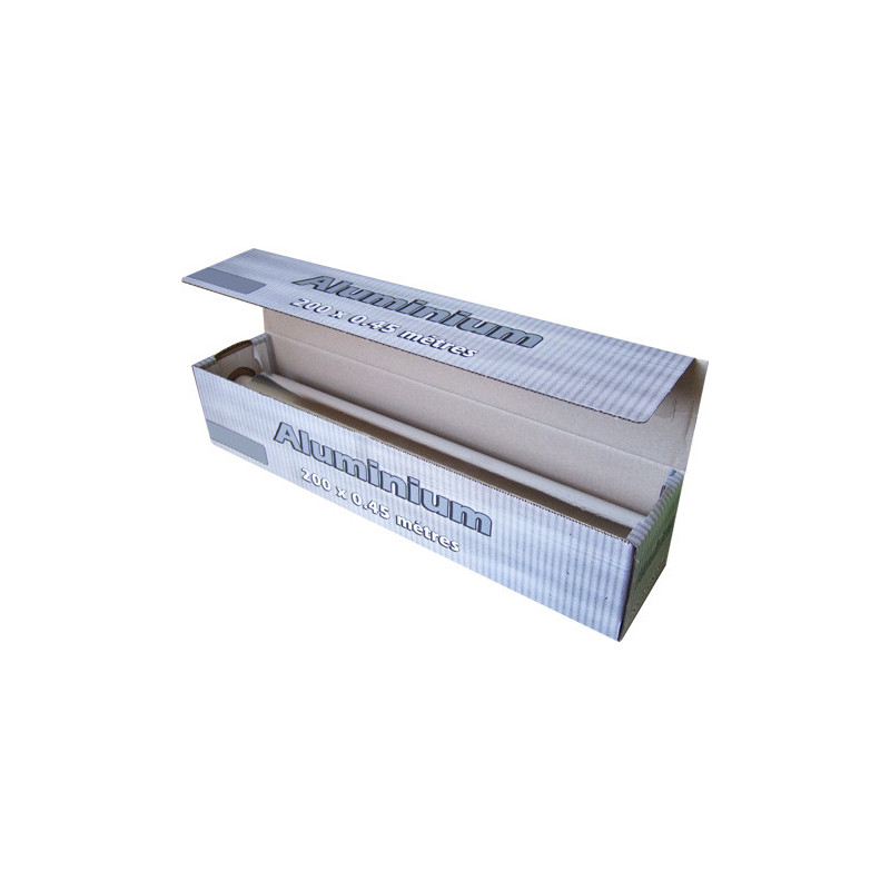 ALUMINIUM ALIMENTAIRE 200 m x 30 ou 45 cm