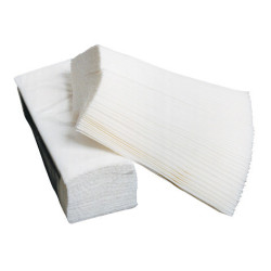 DISTRIBUTEUR ESSUIE-MAINS À PLAT ABS BLANC