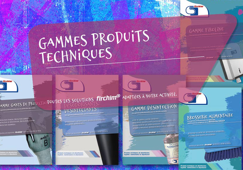 Gammes techniques professionnelles Firchim dans le Finistère - Brest, Quimper, Morlaix